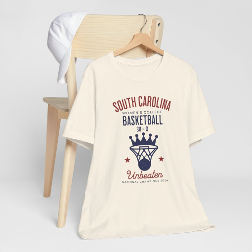 National Basketball Champions T-Shirt South Carolina Women’s College Basketball Tee 2024 Merch SC Shirt Gift for Her Gift for Him Souvenir