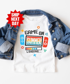 Game On Summer Loading Shirt, Last Day…