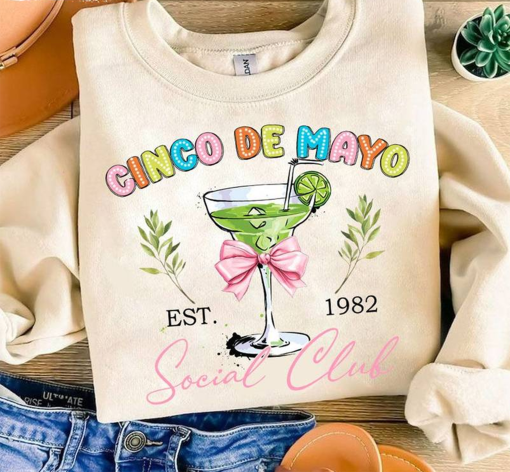 Cinco De Mayo Trendy Shirt, Cinco De Mayo Social Club  T-shirt