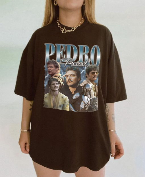 Pedro Pascal Vintage 90s T-Shirt, Pedro Pascal Shirt, Pedro Pascal Retro Shirt, Bootleg Tee, Gift For Men