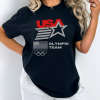 Paris France Shirt, Summer Olympic Shirt 2024, Team USA Olympic Shirt, Paris Vacation, Gift For Travel, Europe Travel, Girls Travel, Unisex