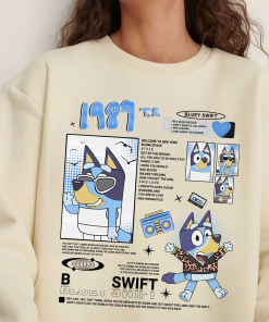 Swiftie Bluey Adult Shirt | Taylor Eras…