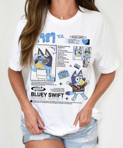 Swiftie Bluey Adult Shirt | Taylor Eras…