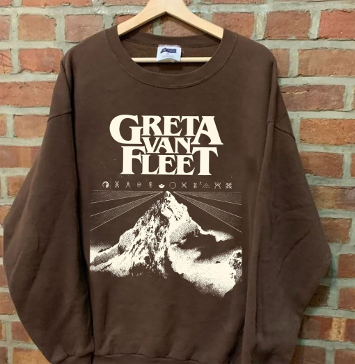 Greta Van Fleet Vintage Rock Band Classic Unisex, Greta Van Fleet World Tour 2024 Merch, Greta Van Fleet Tour 2024, Gift for Lovers