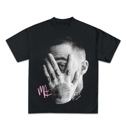 MAC MILLER T-SHIRT | Rare Rap Tee Malcolm McCormick Pittsburgh Concert Merch Swimming Circles | Hip Hop Graphic Big Print