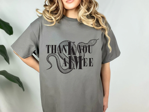 thanK you aIMee shirt, Comfort Colors® Swiftie Shirt, Rep Shirt, Taylor Snake Sweater, Swiftie Gift, TTPD Sweatshirt, Rep TV, Tortured Poet