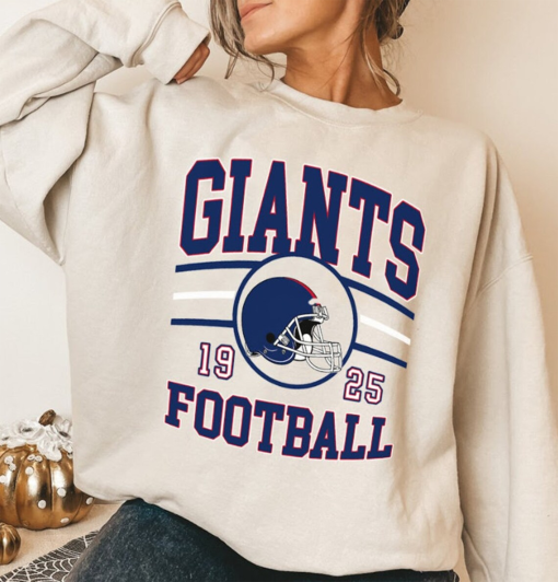 New York Football T-Shirt, NY Giant Sweatshirt, Vintage New York Football Tee, New York Fan Gift, New York Shirts, Gift for Fan