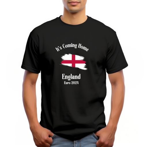 England Euro 2024: It’s Coming Home T-Shirt – Show Your Pride! England Euro 2024 It’s coming home T shirt, England Football, England Shirt,