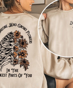 Zach Bryan Sweatshirt, Find Someone Who Grows…