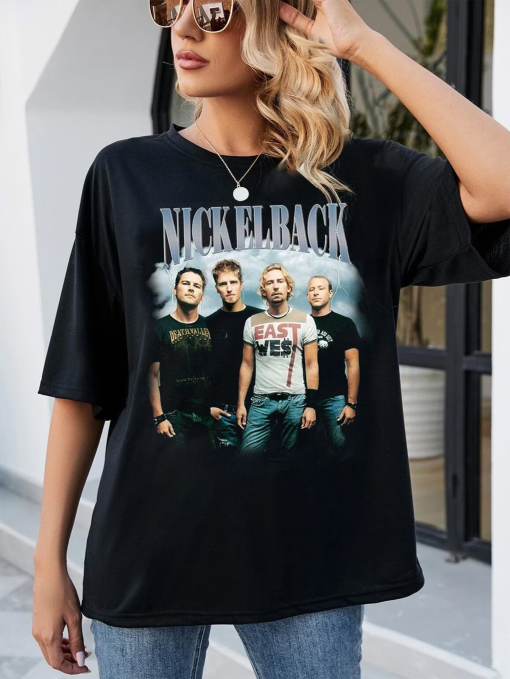 Nickelback Unisex Shirt funny nickelback, concert t-shirt, nickelback concert, nickelback t-shirt, nickelback photo, photograph t-shirt