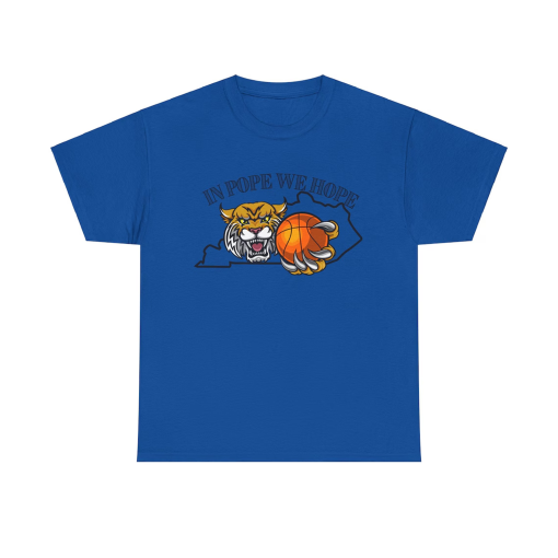 Kentucky Basketball Mark Pope T-shirt | UK Wildcat Unisex Heavy Cotton Tee