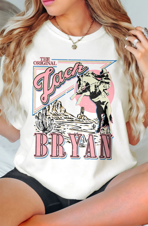 Vintage – The Original Shirt, Zach 90s Retro Design Graphic Shirt, Vintage Shirt Gift For Her, Bryan Comfort Colors, Country Music Shirt.