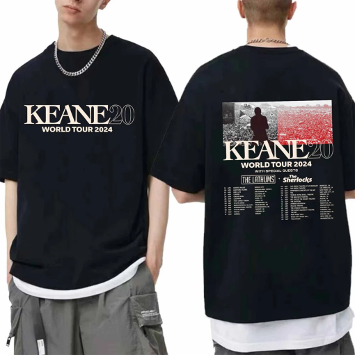 Keane World Tour 2024 Shirt, Keane Hopes and Fears 2024 Concert Shirt, Keane Band Fan Shirt, Keane 2024 Concert Shirt