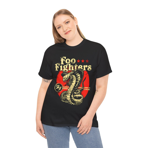 Foo Fighters T-Shirt – Rock Music Shirt – Everlong – The Colour And The Shape – Dave Grohl – Foo Fighters Merch – Unisex Heavy Cotton Tee