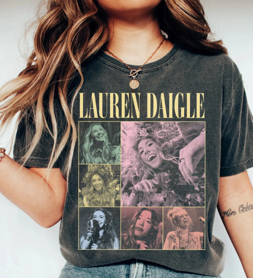 Lauren Daigle 2024 Tour Thank God I Do Shirt, Lauren Daigle Concert 2024 For Fan, Lauren Daigle 2024 Shirt, Lauren Daigle Fan Shirt