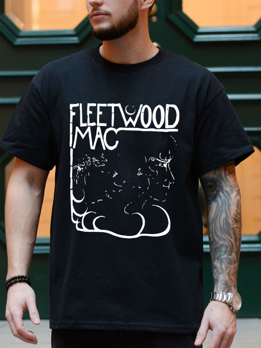 Retro Fleetwood Mac Band Shirt, Fleetwood Mac Merch, Rock Band Shirt, Retro Concert Tee, Stevie Nicks Shirt