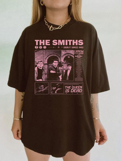 The Smiths T-Shirt, The Smiths Retro T-shirt, The Smiths Rock Band TShirt, Vintage The Smiths Shirt, Rock Band Shirt, 90s Band Shirt