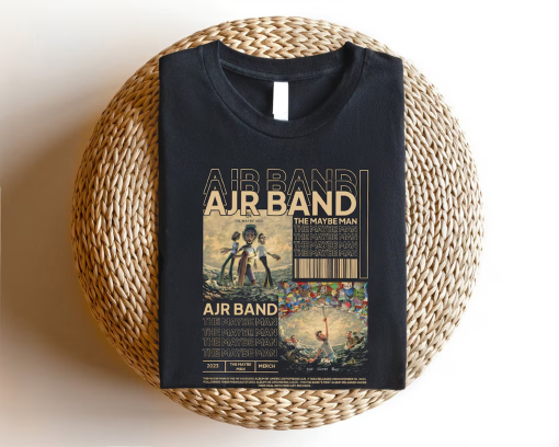 The maybe man tour 2024, Members Chibi Shirt, AJR T-Shirt, band music AJR Shirt, AJR The Maybe Man Tour 2024 Tour Shirt, Ajr Band Fan Shirt