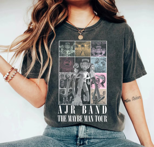 A.J.R Music Band Shirt, Vintage A.J.R 90s Shirt, A.J.R The Maybe Man Tour 2024 Shirt, 2024 Trendy Tee For Fans