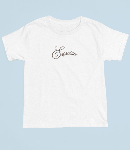 Espresso Sabrina Carpenter Baby Tee