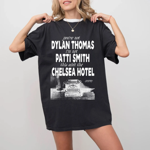 Chelsea Hotel Tortured Poets Lyrics Tee | TTPD Taylor Alt Style Swiftie Version Merch | Department Classic Rock Band Tee Swiftie Gifts