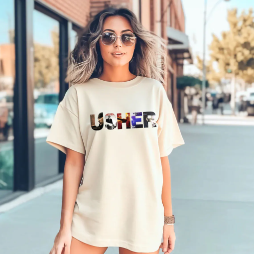 Comfort Colors Shirt – Vintage Ushers 90s Shirt, Ushers Rap Hip Hop Shirt, My Way The Vegas Residency Tour Shirt, Usher Rapper Shirt DS.010