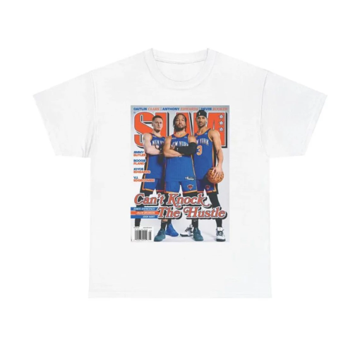 Jalen Brunson Josh Hart Donte DiVincenzo New York Knicks NBA Slam Cover T-Shirt