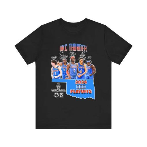 OKC Thunder Shirt 2024 nba playoffs shirt shai lu dort j dub chet josh giddey okc shirt oklahoma shirt nba shirt shai shirt j dub okc