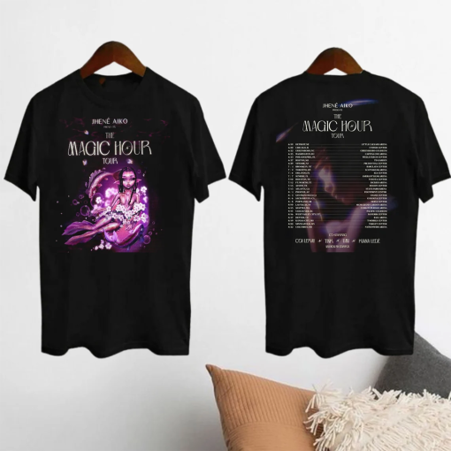 Jhene Aiko Graphic Shirt, Jhene Aiko The Magic Hour Tour 2024 Shirt, Jhene Aiko Fan Gift, Jhene Aiko 2024 Concert Shirt, Jhene Aiko Merch