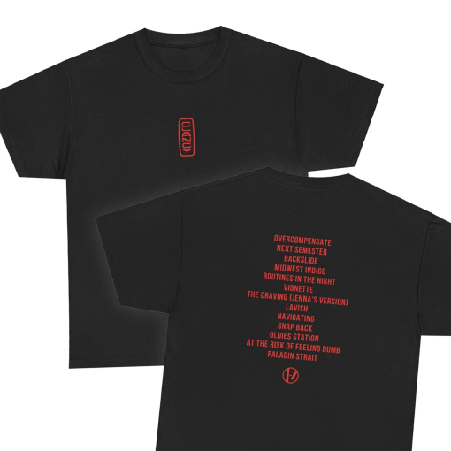 Clancy Album Track List Twenty One Pilots Inspired Shirt, Double-Sided Unisex Heavy Cotton Tee Shirt