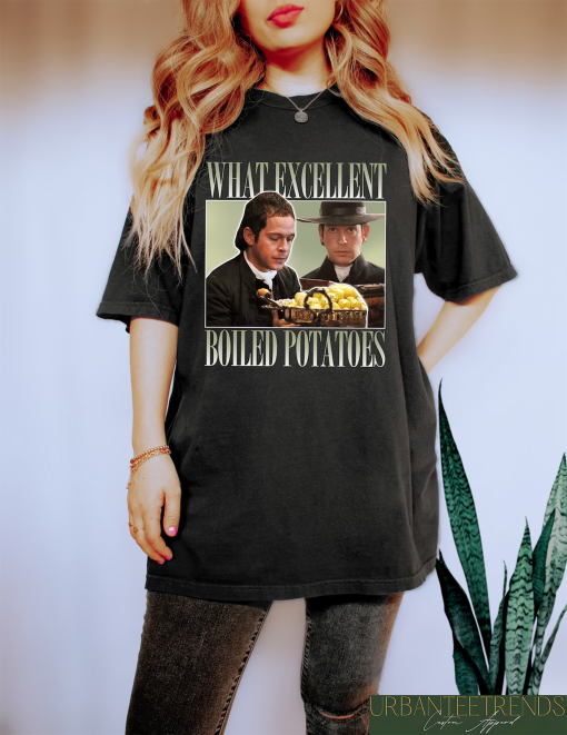 Boiled Potatoes Funny Meme T-Shirt, Pride and Prejudice Tee, Fitzwilliam Darcy Shirt, Bennett Dole Shirt, Movie Graphic Tee