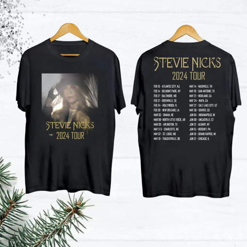 Stevie Nicks 2024 Live In Concert T-Shirt, Vintage Stevie Nicks Shirt Fan Gifts, Stevie Nicks 2024 Tour Shirt, Stevie Nicks Concert Merch