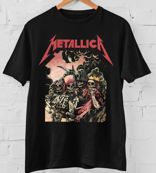 Vinatge Metallica Trendy Shirt, Metallica The Four Horsemen Short Sleeve Sweatshirt