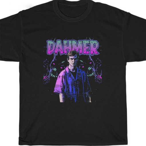 Dahmer American Serial Sweatshirt, Horror Serial Trending Tee Tops, Unisex Hoodie Cool Design For Halloween