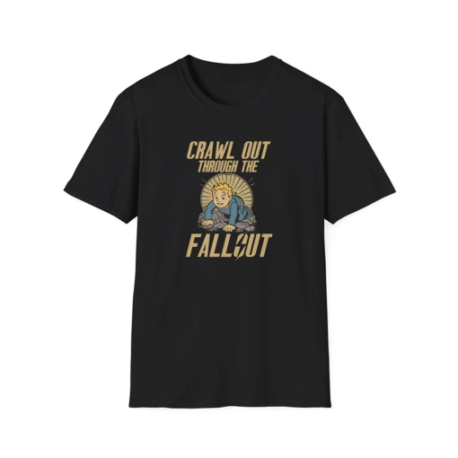 Fallout T-shirt Gift for Gamer Video Game Gift Gaming T-shirt