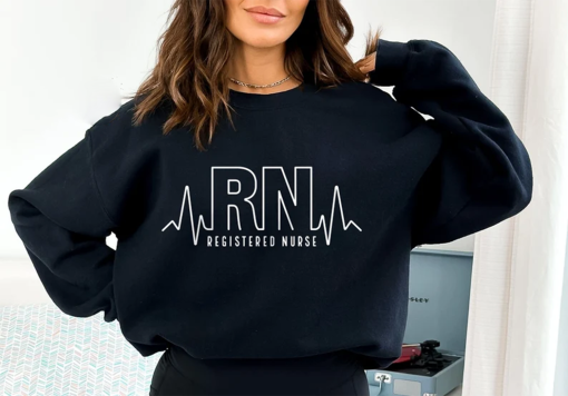 Registered Nurse Sweatshirt, Registered Nurse Hoodie, Nurse Sweatshirt, Nurse Gift, Gift For Nurse, Nurse Appreciation, RN Shirt, RN Gift