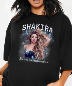 2024 Shakira Tour Shirt, Las Mujeres Ya…