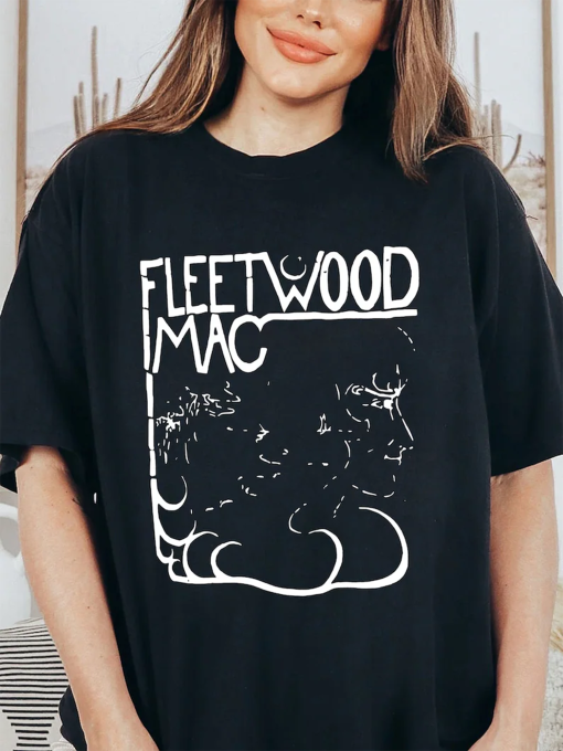 Retro Fleetwood Mac Band Shirt, Fleetwood Mac Merch, Rock Band Shirt, Retro Concert Tee, Stevie Nicks Shirt