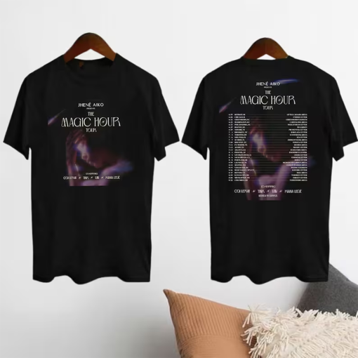 Jhene Aiko The Magic Hour Tour 2024 Shirt, Jhene Aiko Fan Shirt, Jhene Aiko 2024 Concert Shirt, Jhene Aiko Merch, Jhene Aiko Graphic Shirt