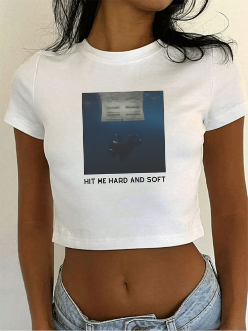 Hit Me Hard And Soft Inspired Baby Tee