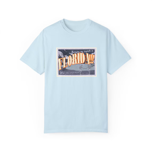 Florida!!! Tortured Poets Shirt, Swift Postcard Tshirt