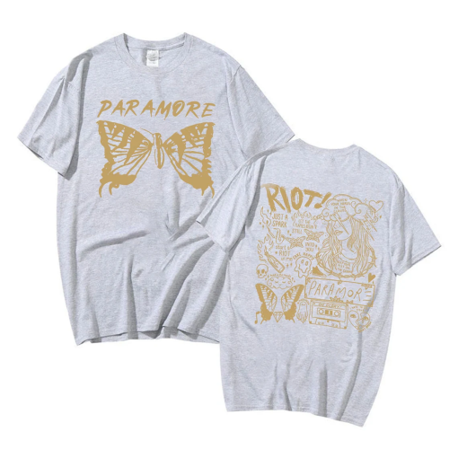 Vintage Paramore Doodle Shirt, Paramore Album Lyrics Merch, Music Tour 2 Sides Shirt, Hayley Williams, Paramore Rock Band Fan Gift