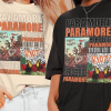 Paramore Doodle Art Shirt,Tour Shirt, Vintage Paramore Album Lyric Merch Tee Sweatshirt Hoodie, Paramore Tattoo Tour, Music Tour