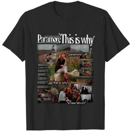 Paramore Doodle Art Shirt,Tour Shirt, Vintage Paramore Album Lyric Merch Tee Sweatshirt Hoodie, Paramore Tattoo Tour, Music Tour