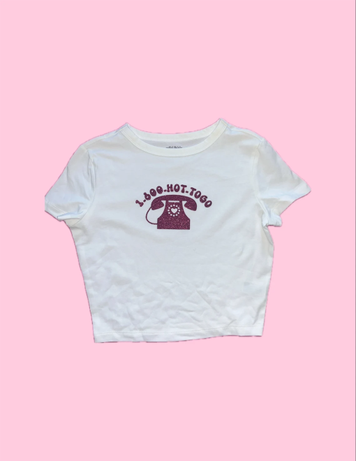 Chappell Roan Hot To Go Baby Tee Merch Crop Top Midwest Princess Shirt