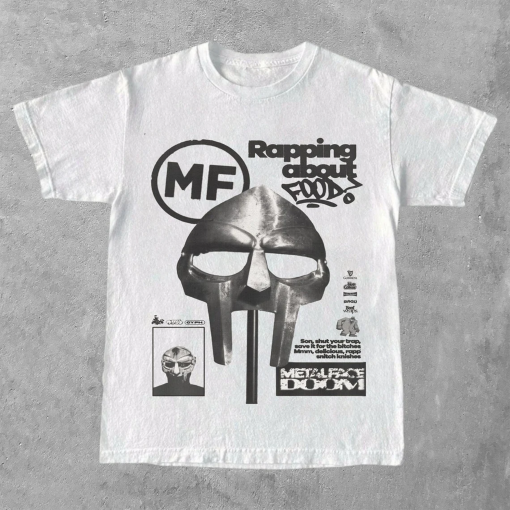 Vintage 90s Bootleg Style MF DOOM T-Shirt | Unisex Heavy Cotton Shirt | Retro Hip-Hop Tee | Oversize Vintage Graphic Tee | Birthday Gift