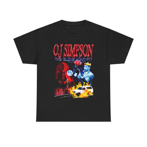 OJ Simpson – The Glove Don’t Fit – Vintage Shirt – T shirt, Rap Shirt, Vintage Bootleg Retro 90s Streetwear Rapper Graphic Rap Tee T-shirt