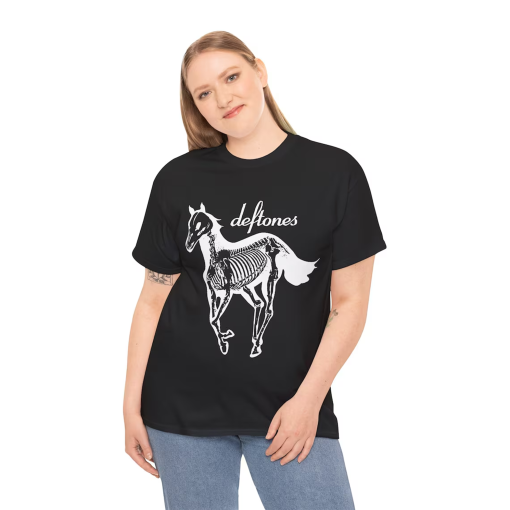 Deftones T-Shirt – Metal Music Shirt – White Pony Album Shirt – Around the Fur – Chino Moreno – Deftones Merch – Unisex Heavy Cotton Tee