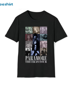 Paramore Band Shirt, Paramore The Eras Tour…