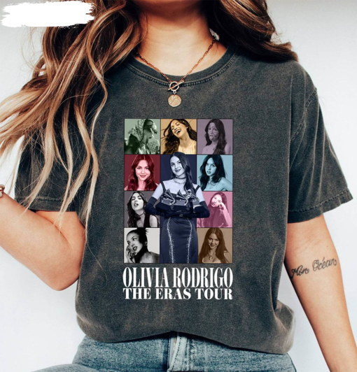 Vintage Olivia Rodrigo The Eras Tour Sweatshirt , Olivia Rodrigo Shirt Crewneck